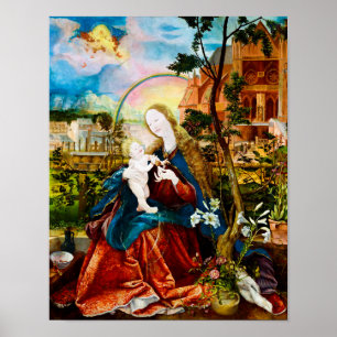 Matthias Grunewald: De Stuppach Madonna Poster