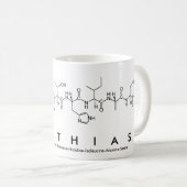 Matthias peptide nom mug (Devant droit)