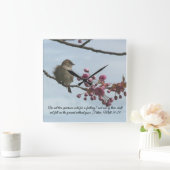 Matthieu 10:29 Verset Bible Horloge murale (Maison)