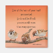 Matthieu 10:30-31 2" Magnet (Devant)