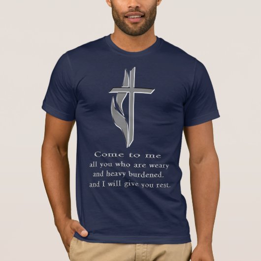 Matthieu 11:28 t-shirt (Devant)