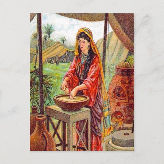 Matthieu 13:33 Parable À propos de la carte postal (Devant)