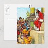 Matthieu 18:21-35 La carte postale du Serviteur im (Devant / Derrière)