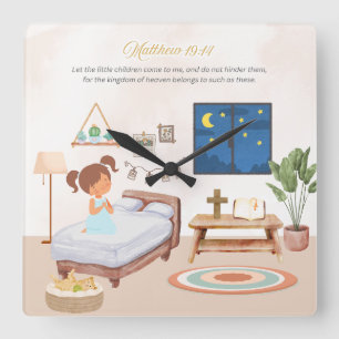 Matthieu 19:14 Horloge murale