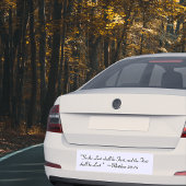 Matthieu 20:16 Bumper Sticker