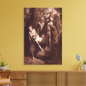 Matthieu 27:57-61 Jésus est enterré dans une toile (Insitu(Salon))