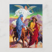 Matthieu 2:13-18 Fuir en Egypte carte postale (Devant)