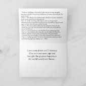 Matthieu 2 : 6-12 Carte de Noël (Intérieur)