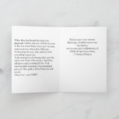 Matthieu 2 : 9-11 Carte de Noël (Intérieur)