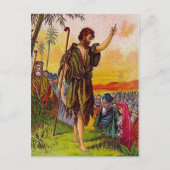 Matthieu 3:1-6 Repérer carte postale (Devant)