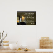 Matthieu 5:14-16 Lumière du monde POSTER (Cuisine)