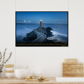 Matthieu 5:16 Christian Bible Verse Poster (Cuisine)