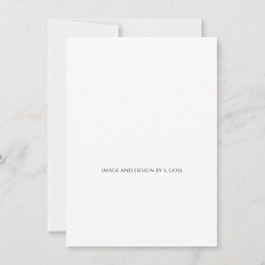 Matthieu 5:4 Carte de sympathie (Dos)