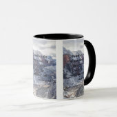 Matthieu 5:9 Verset Bible Mug à deux tons (Devant droit)