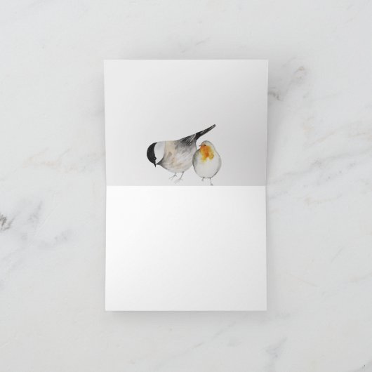 Matthieu 6:26 Aquarelle Oiseaux (Intérieur)