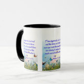 Matthieu 7:5 KJV Bible Verse Pic Mug Deux Tons (Devant gauche)