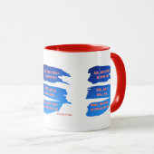 Matthieu 7:7 KJV Verse Bible Mug à deux tons (Devant droit)