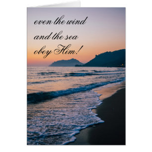 Matthieu 8:27 Jésus calme la tempête, Carte bibliq