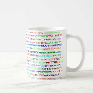 Matthieu Texte Design II Mug II