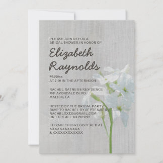 Matthiola Bridal Shower-uitvindingen Kaart