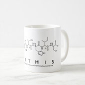 Matthis peptide nom mug (Devant droit)