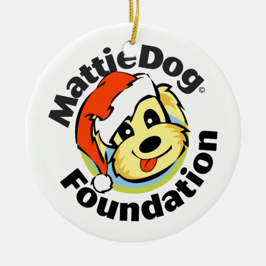 MattieDog Ornament (Voorkant)