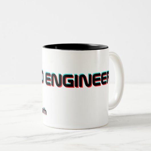 Mattmath Bored Engineer TikTok Mug (Devant droit)