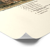 Mattoon, IL Panorama Map - 1884 Poster (Hoek)