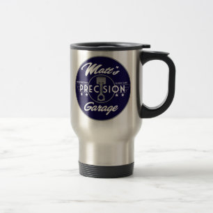 Matt's Precision Garage STainless Travel Mug Reisbeker
