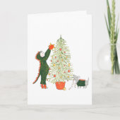 Matty en Ty kerstkaart Kaart (Voorkant)