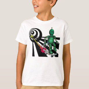 Mattzu le T-shirt faisant de la planche à