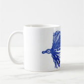 "Matuka bleu" truite classique Mug (Gauche)