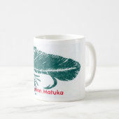 "Matuka vert" truite classique Mug (Devant droit)