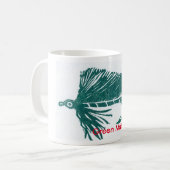 "Matuka vert" truite classique Mug (Devant gauche)