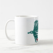 "Matuka vert" truite classique Mug (Gauche)