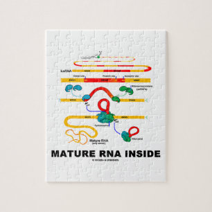 Mature RNA Inside Biology Humor Legpuzzel