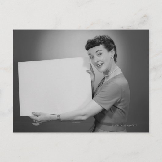 Mature Woman Briefkaart (Voorkant)