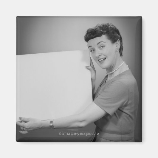 Mature Woman Magneet (Voorkant)