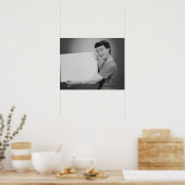 Mature Woman Poster (Keuken)