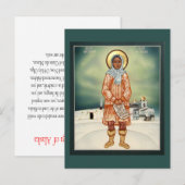 Matushka Olga van Alaska Prayer Kaart (Voorkant / Achterkant)