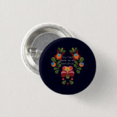 Matyo Bloemschikking Ronde Button 3,2 Cm (Voorkant /achterkant)