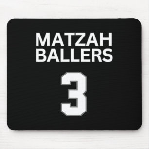 Matzah Ballers 3 Grappig Joods Pun Basketbal Team Muismat