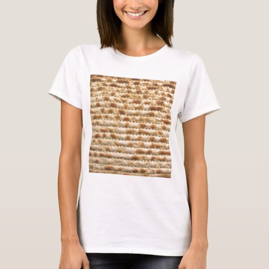 Matzah biscuit platbrood t-shirt (Voorkant)