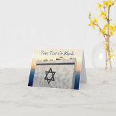 Matzevah Sympathie Kaart (Gele Bloem)