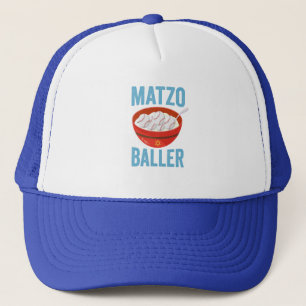 Matzo Baller Grappig Honkbal Chanoeka Vakantie Gif Trucker Pet