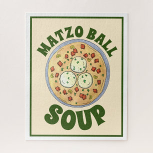 Matzo Matzah Ball Soup Jewish Cuisine Passover Legpuzzel