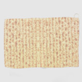 Matzo Matzah Passover Drôle serviette de golf (Horizontal)