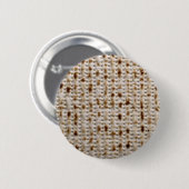 MATZO PESACH PIN RONDE BUTTON 5,7 CM (Voorkant /achterkant)