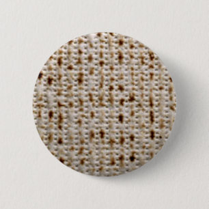 MATZO PESACH PIN RONDE BUTTON 5,7 CM
