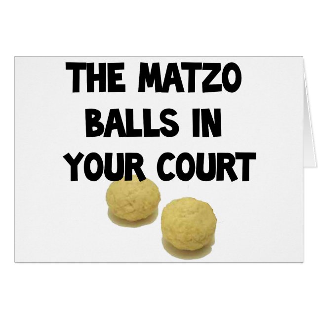 matzogeballen (Voorkant Horizontaal)